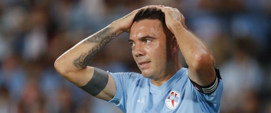 Iago Aspas expulsado antes del parón ¿Venta fantasy o mantener?