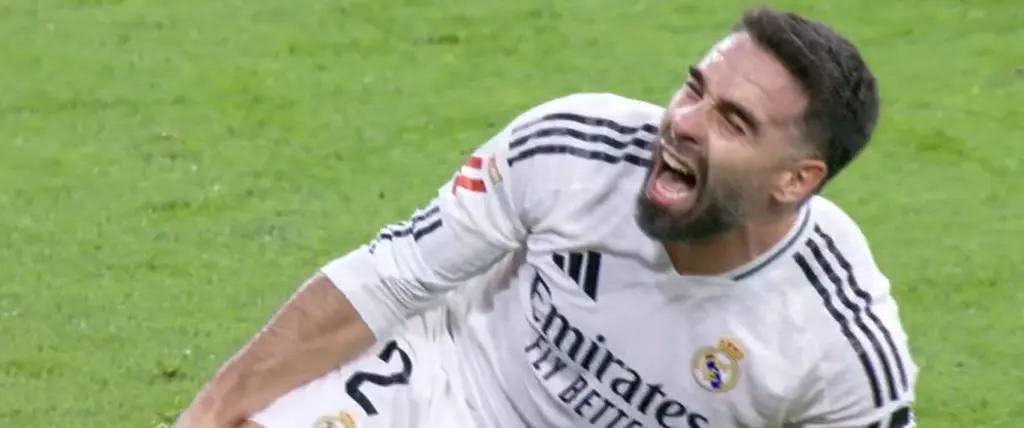 Escalofriante lesión de Carvajal. Adios a la temporada. 