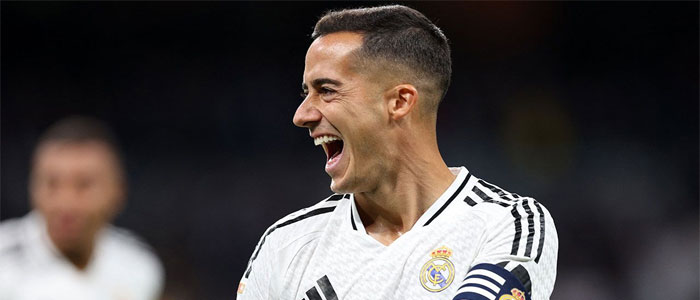 Lucas Vázquez, calienta que sales